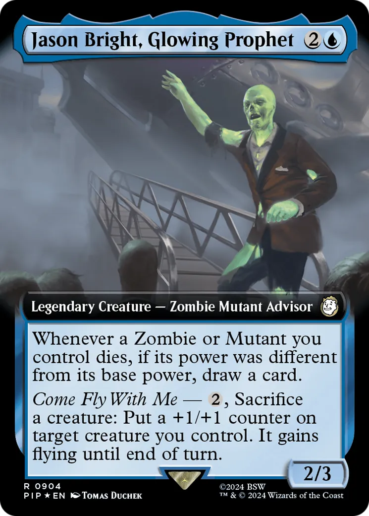 Jason Bright, prophète luminescent — Fallout — Magic: The Gathering