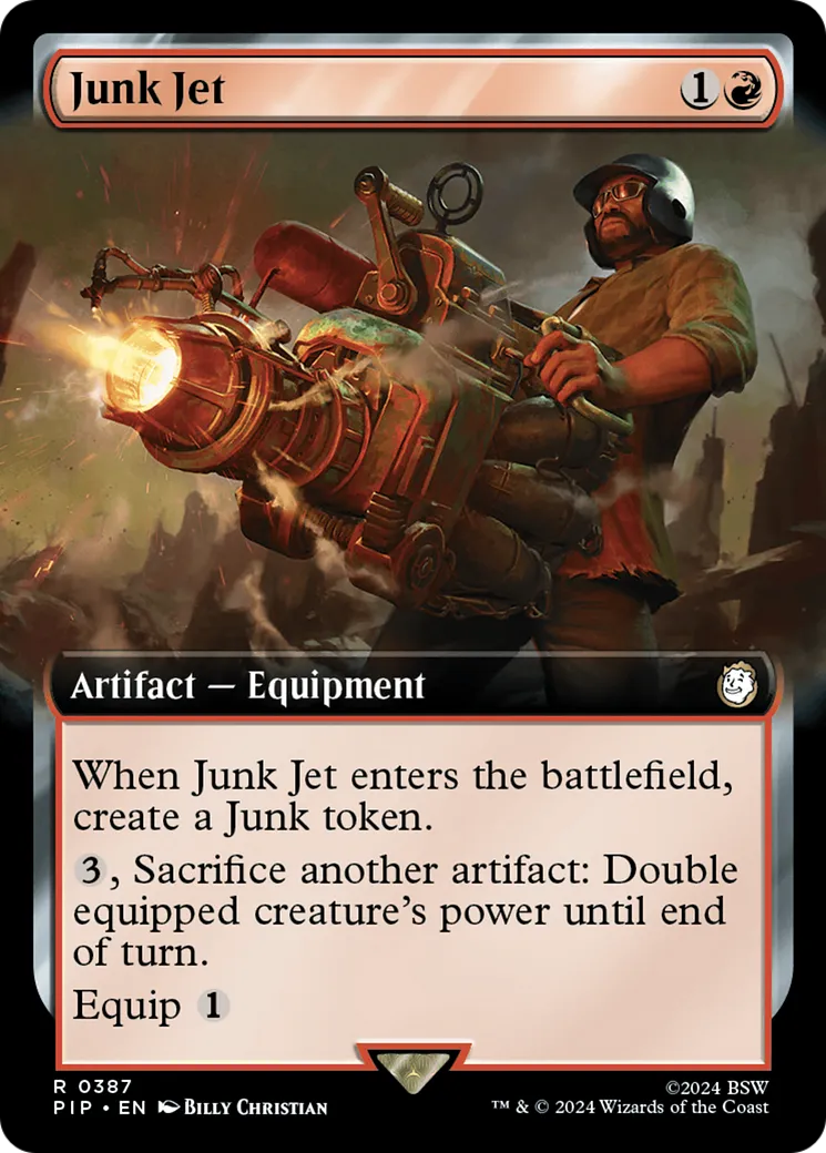Junk Jet from Fallout - Magic: The Gathering