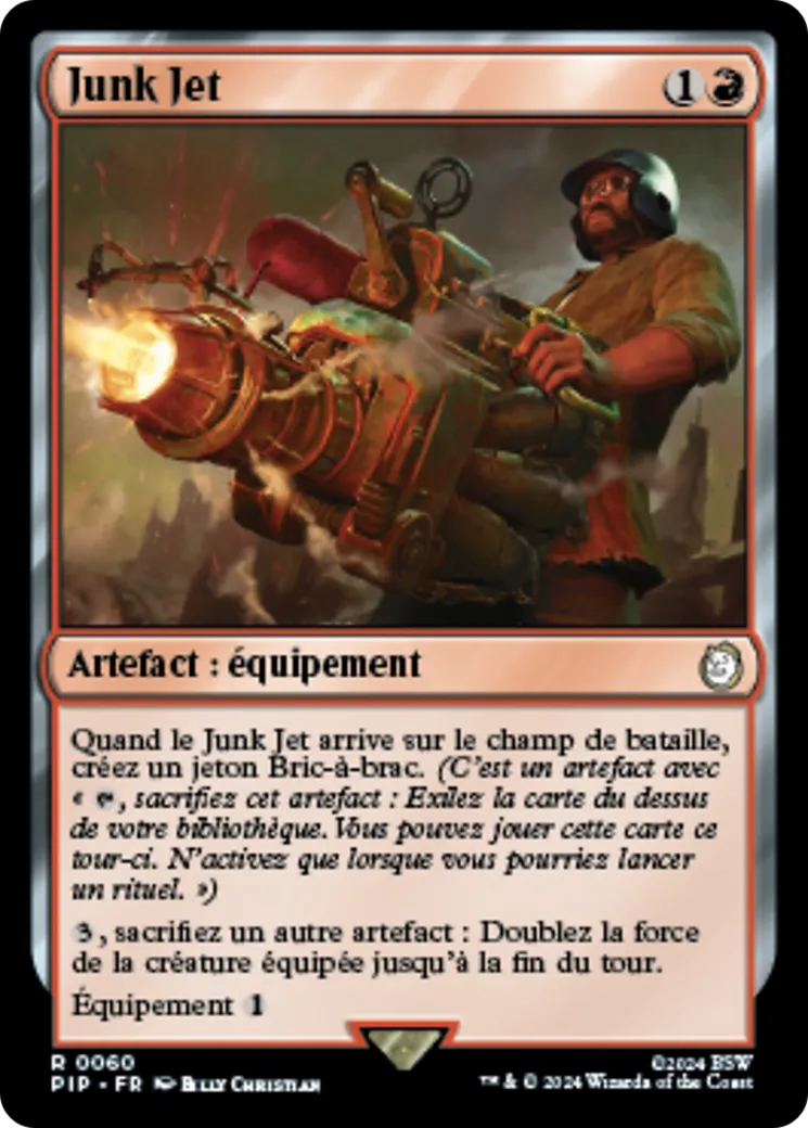 Junk Jet — Fallout — Magic: The Gathering
