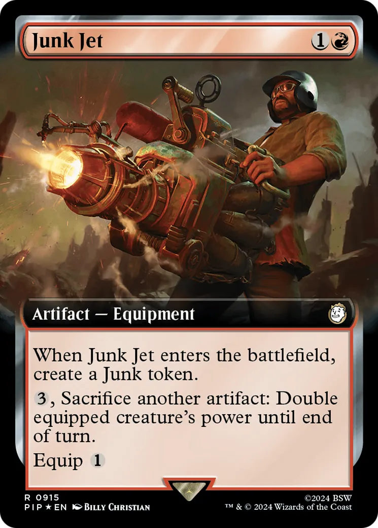 Junk Jet — Fallout — Magic: The Gathering