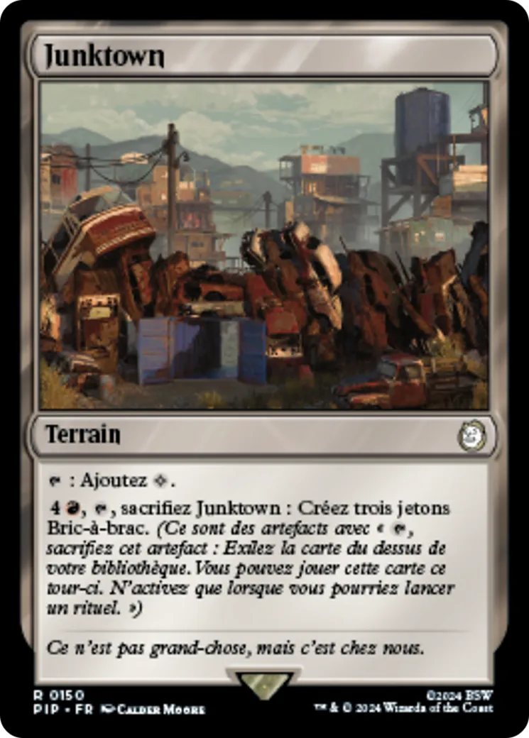 Junktown — Fallout — Magic: The Gathering