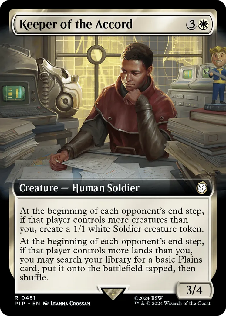 Gardien de l'Accord — Fallout — Magic: The Gathering