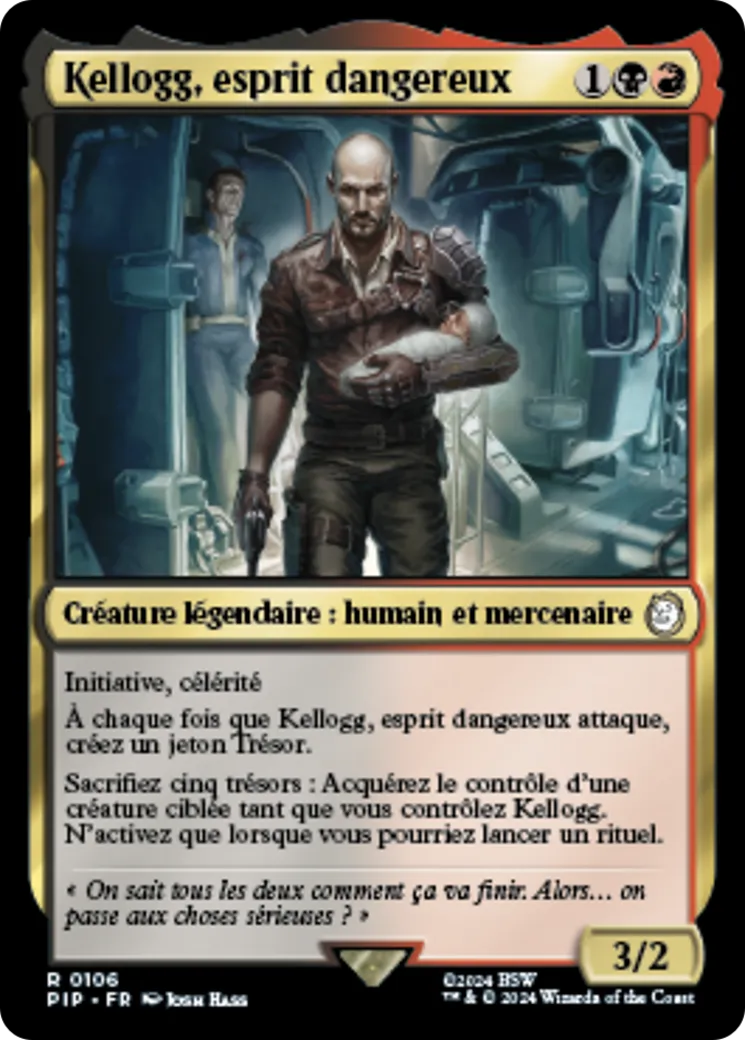 Kellogg, esprit dangereux — Fallout — Magic: The Gathering