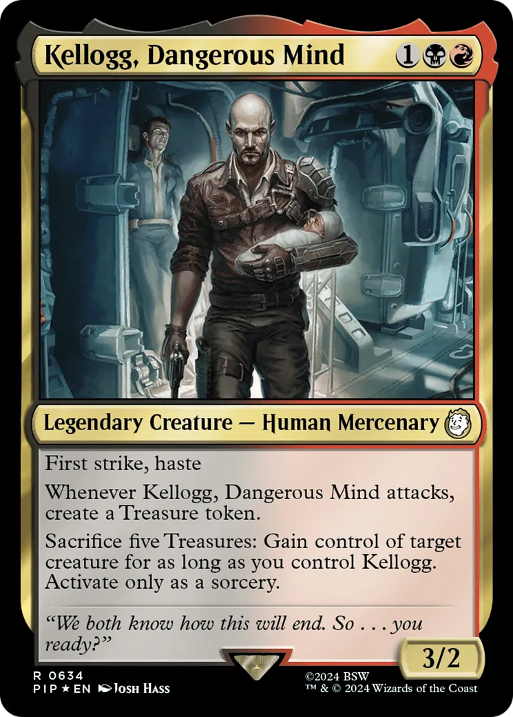 Kellogg, esprit dangereux — Fallout — Magic: The Gathering