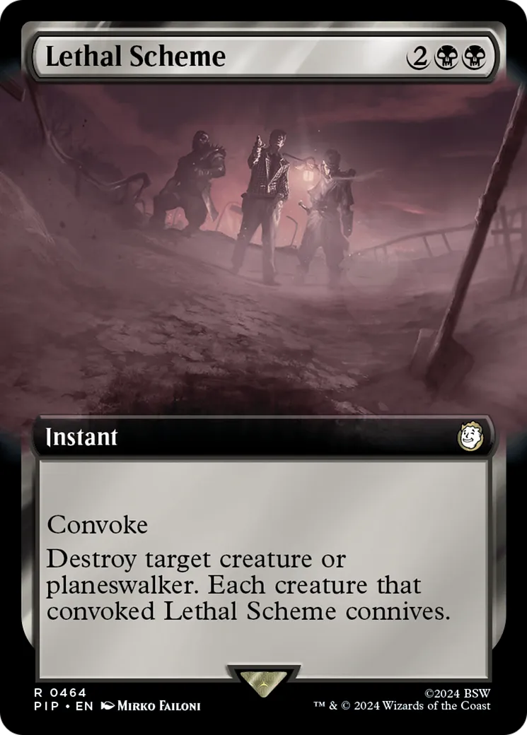 Lethal Scheme — Fallout — Magic: The Gathering