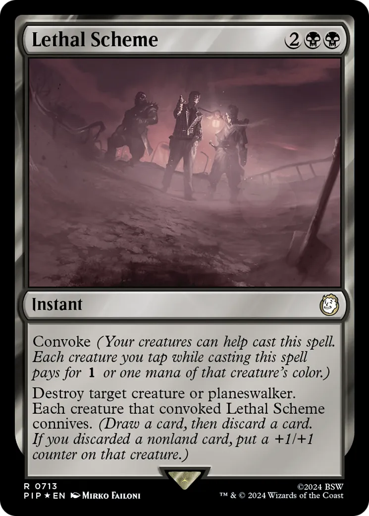 Lethal Scheme — Fallout — Magic: The Gathering