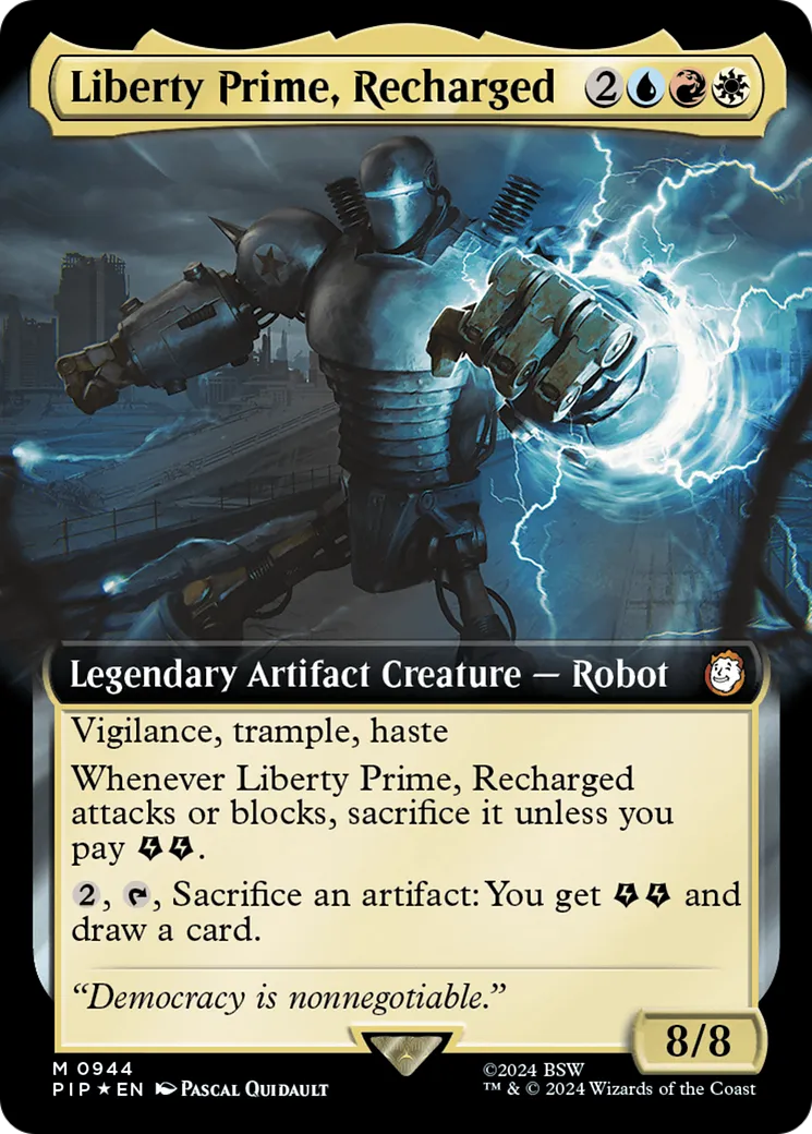 Liberty Prime, rechargé — Fallout — Magic: The Gathering