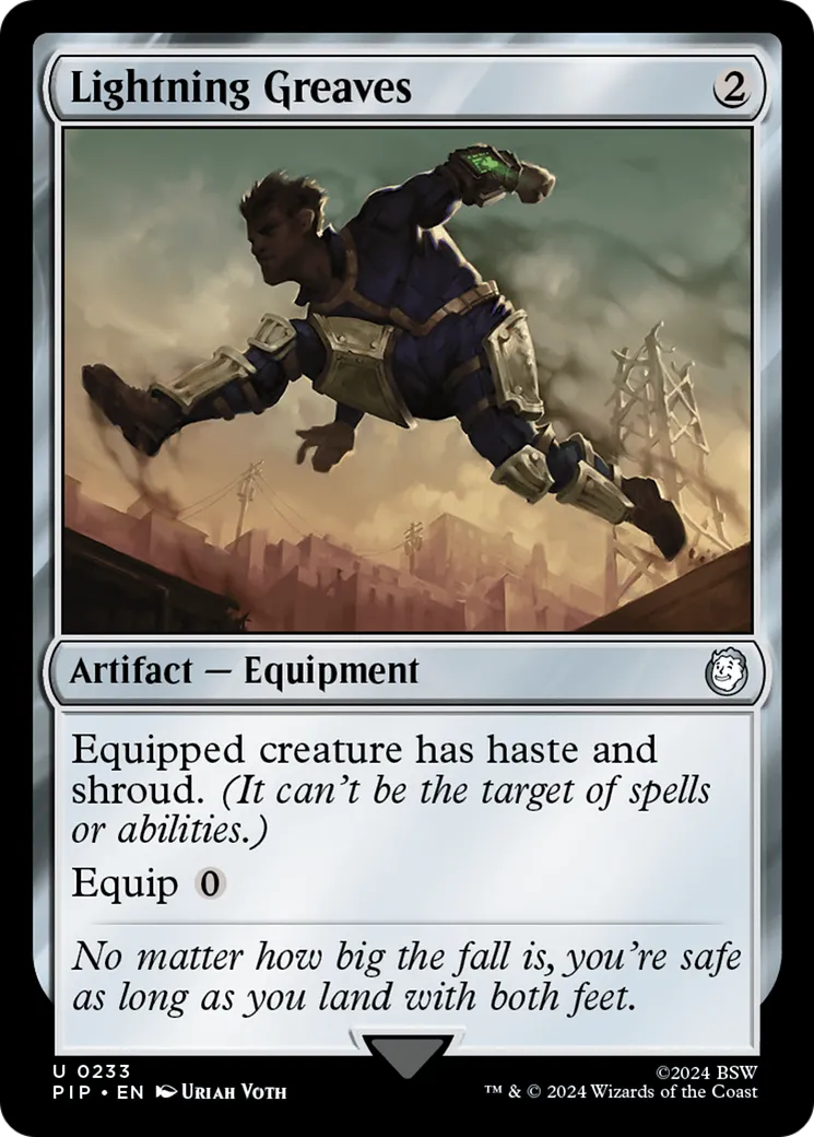 Jambières d'éclair — Fallout — Magic: The Gathering