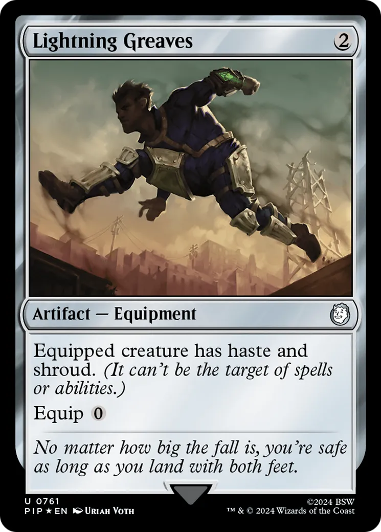 Jambières d'éclair — Fallout — Magic: The Gathering