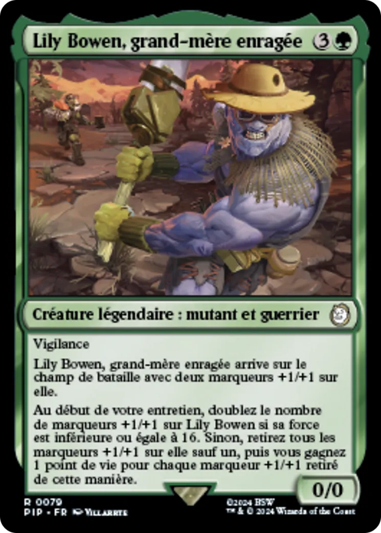 Lily Bowen, grand-mère enragée from Fallout - Magic: The Gathering