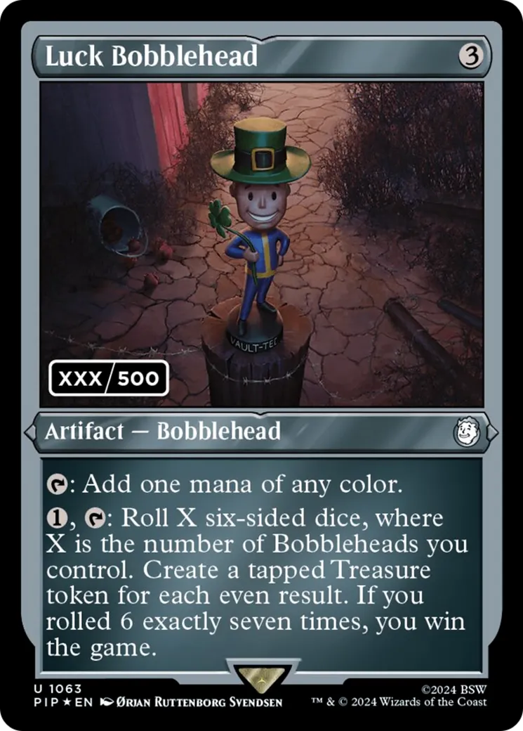 Figurine Chance — Fallout — Magic: The Gathering