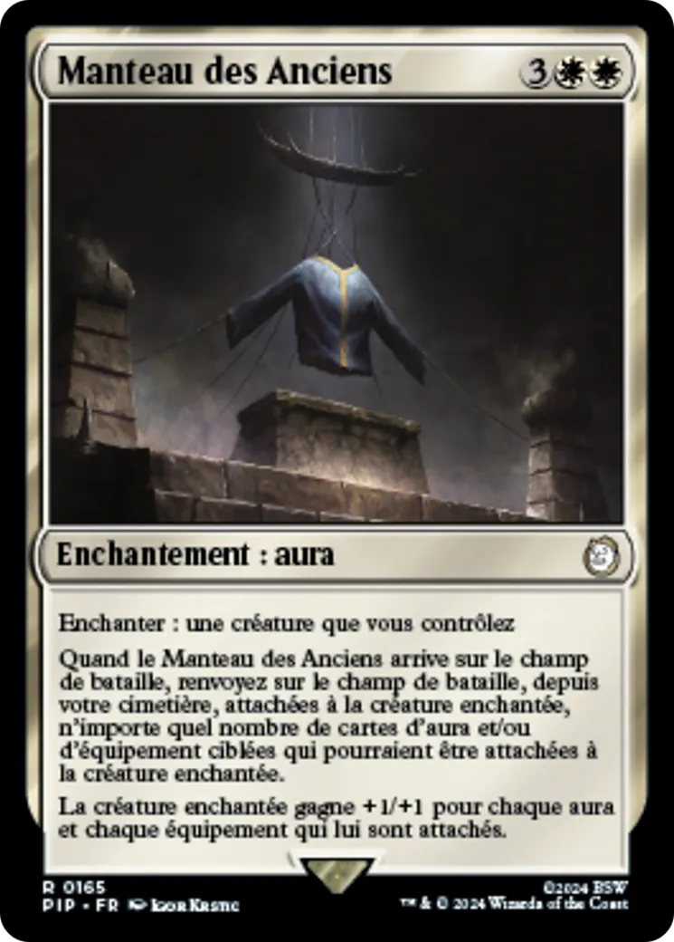 Manteau des Anciens from Fallout - Magic: The Gathering