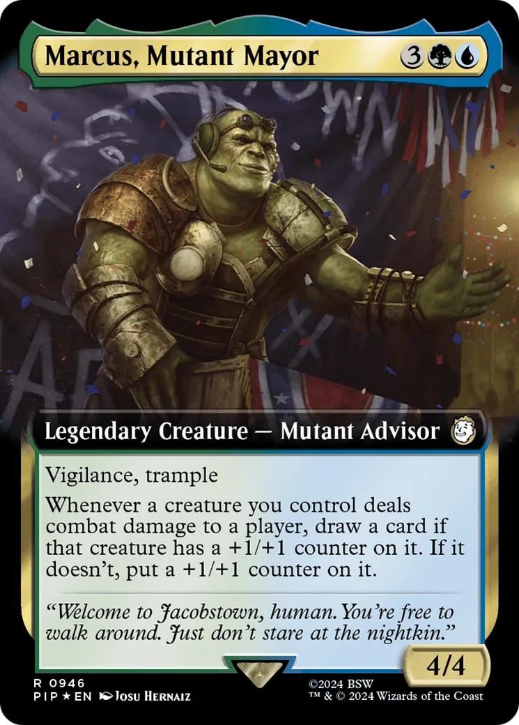 Marcus, maire mutant — Fallout — Magic: The Gathering