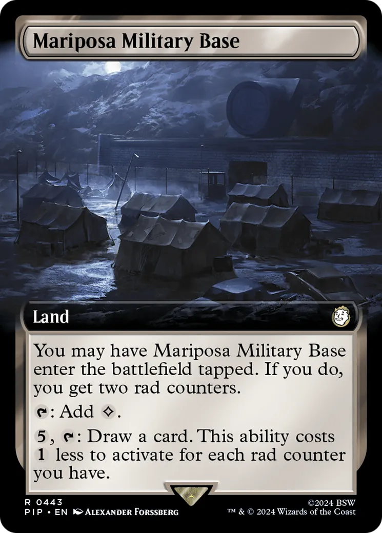 Base militaire de Mariposa — Fallout — Magic: The Gathering