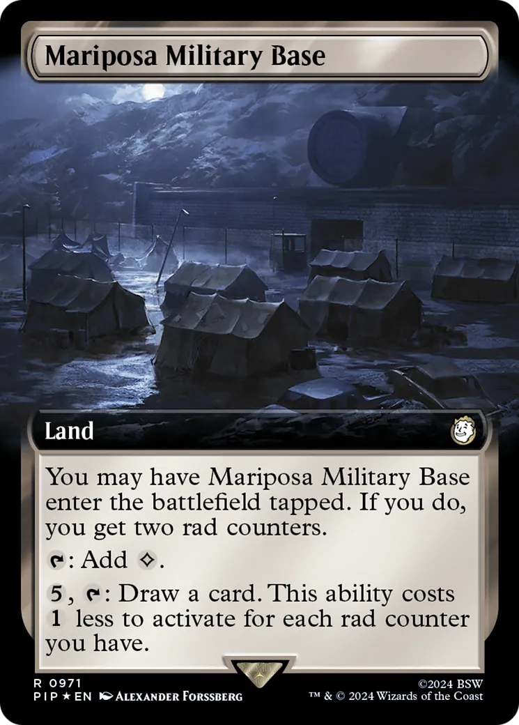 Base militaire de Mariposa — Fallout — Magic: The Gathering