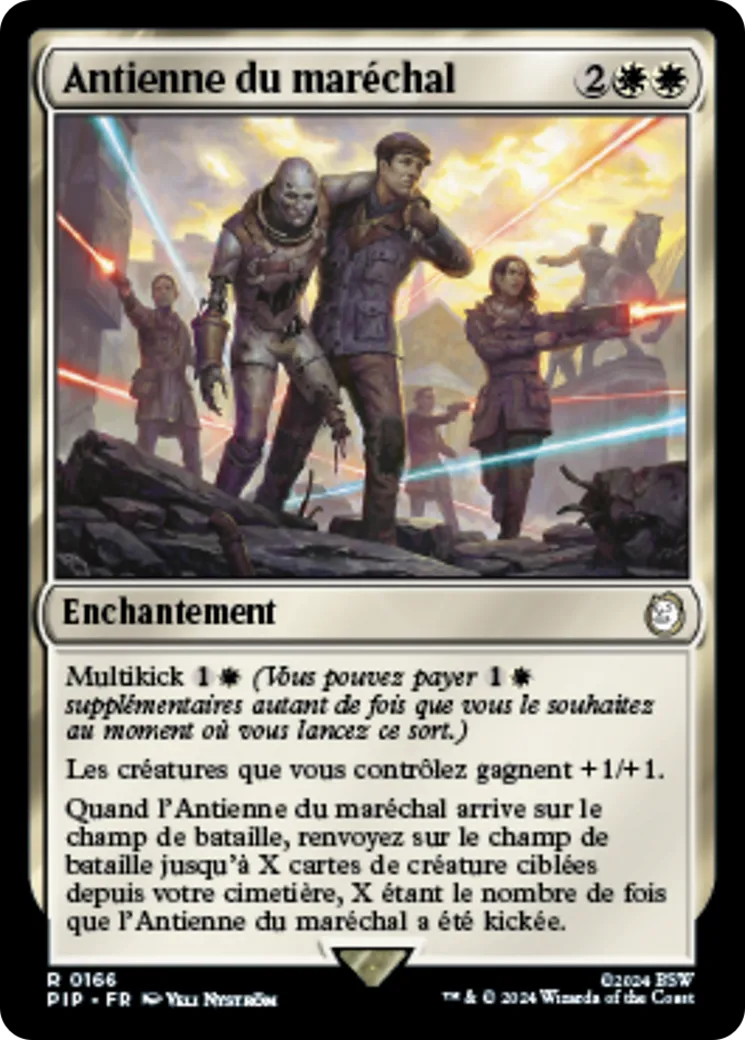 Antienne du maréchal from Fallout - Magic: The Gathering
