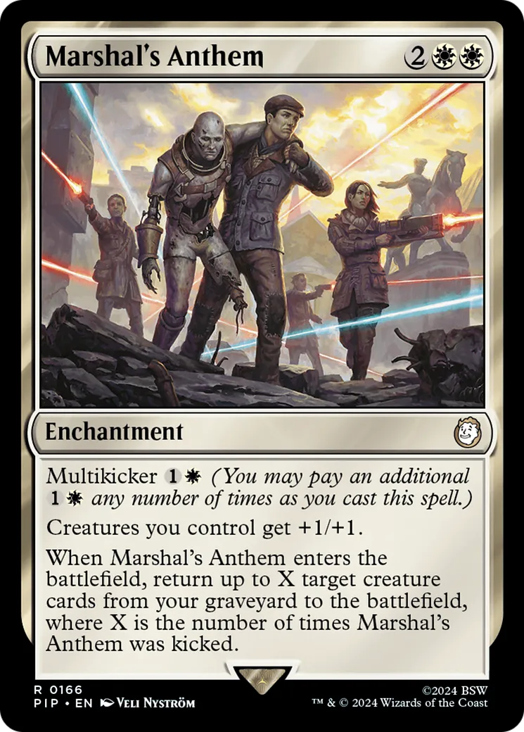 Marshal's Anthem — Fallout — Magic: The Gathering