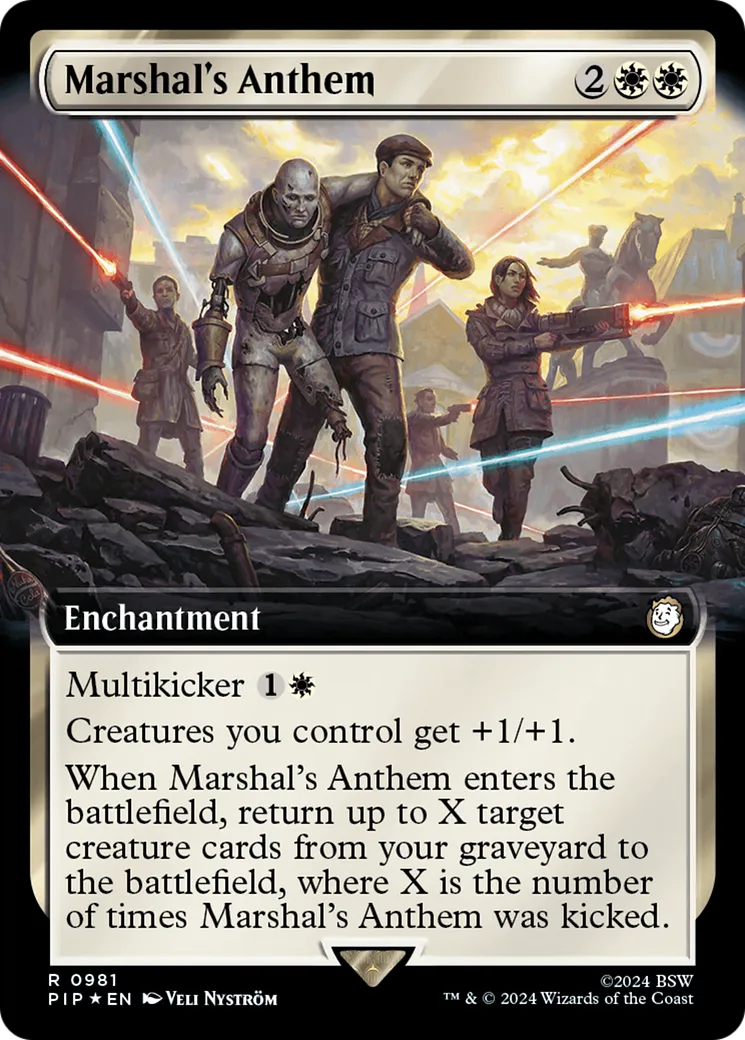 Antienne du maréchal — Fallout — Magic: The Gathering