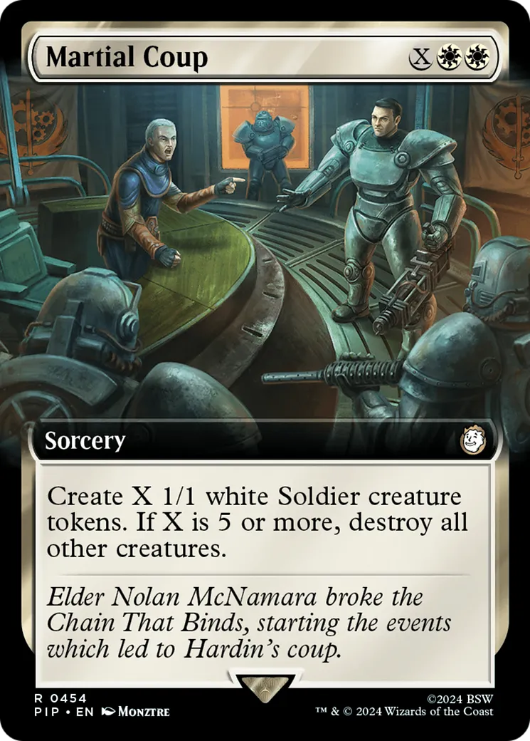 Martial Coup — Fallout — Magic: The Gathering