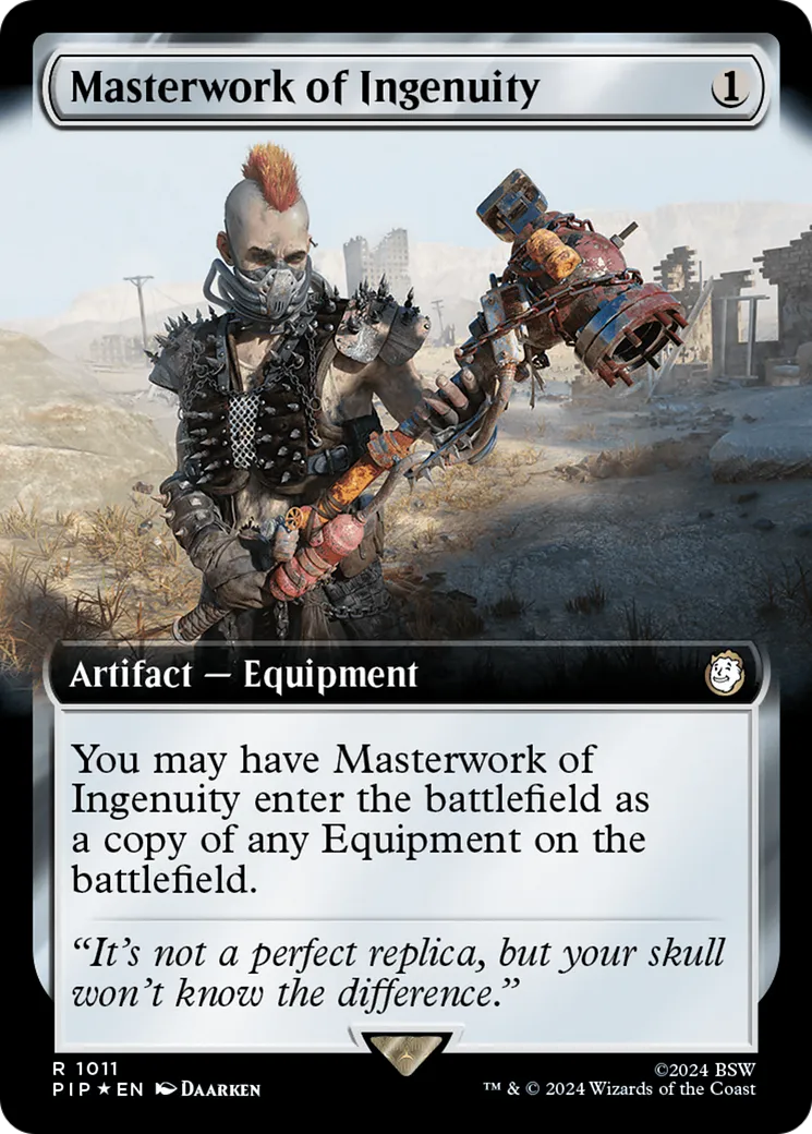 Chef-d'œuvre d'ingéniosité — Fallout — Magic: The Gathering