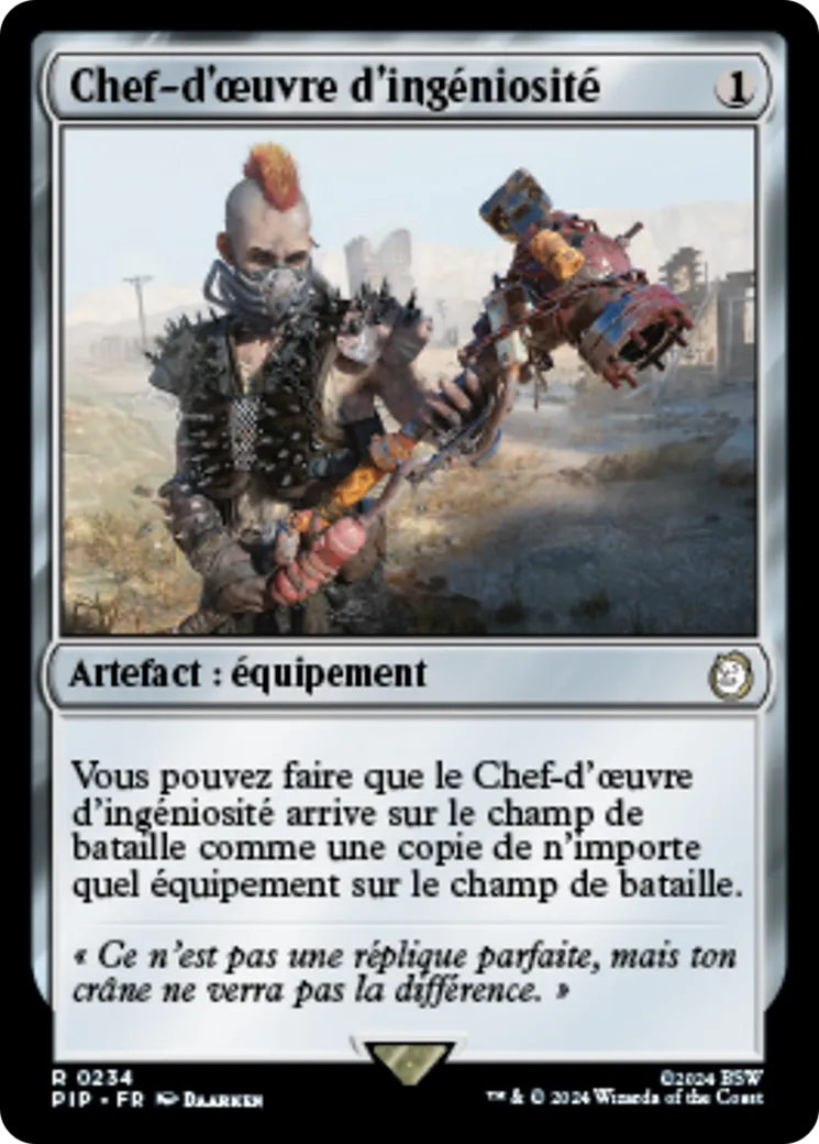Chef-d'œuvre d'ingéniosité — Fallout — Magic: The Gathering