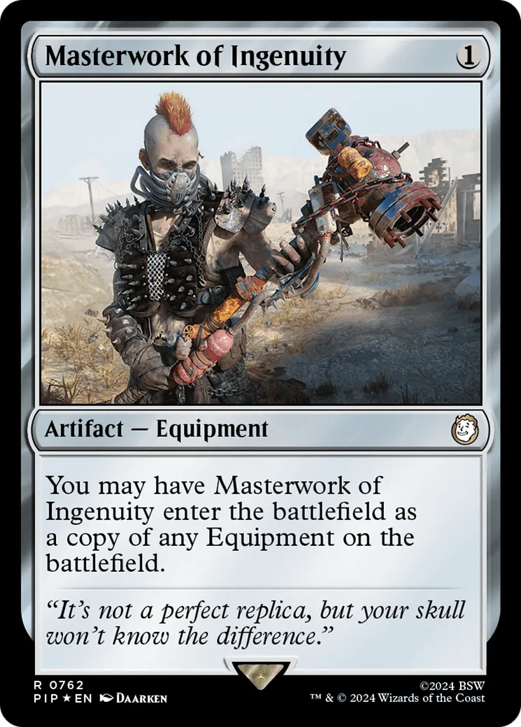 Chef-d'œuvre d'ingéniosité — Fallout — Magic: The Gathering