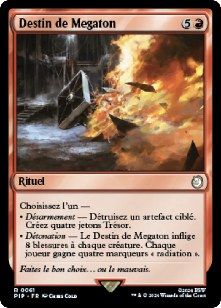Destin de Megaton — Fallout — Magic: The Gathering