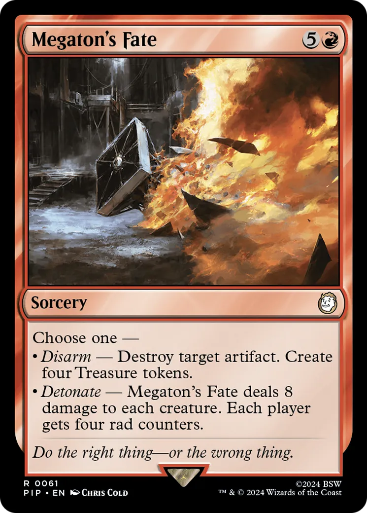 Destin de Megaton — Fallout — Magic: The Gathering