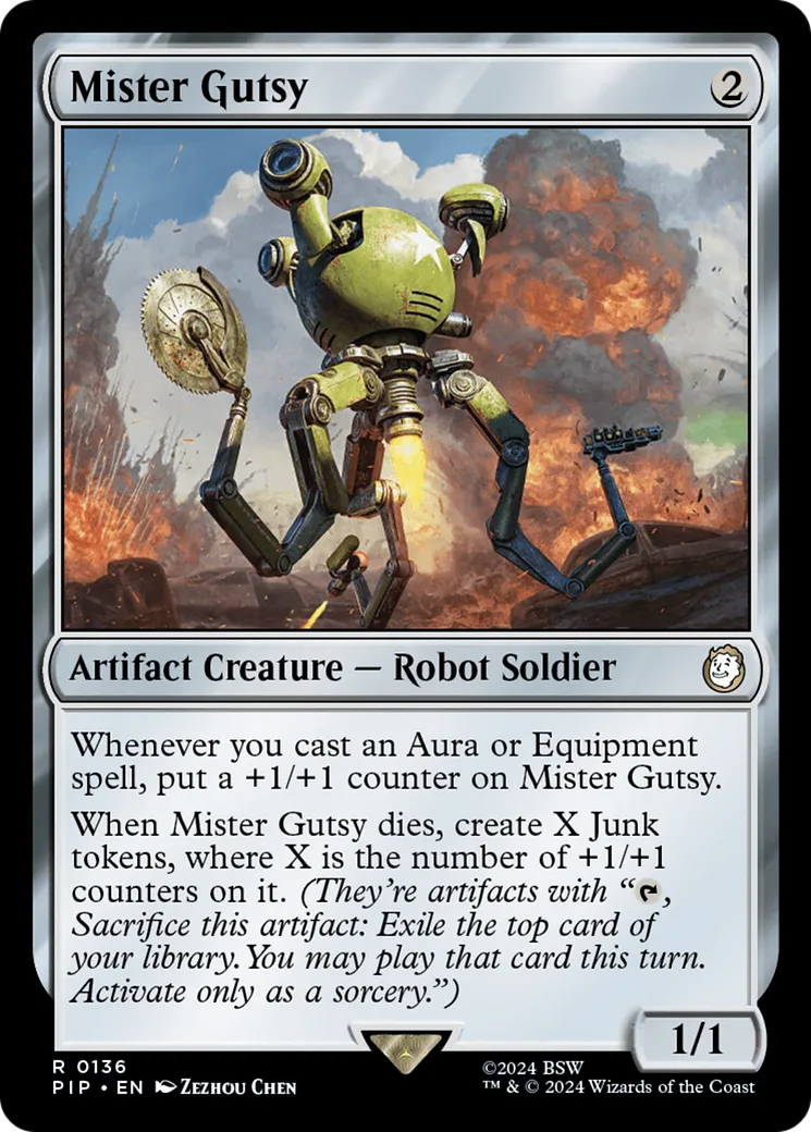Mister Gutsy — Fallout — Magic: The Gathering