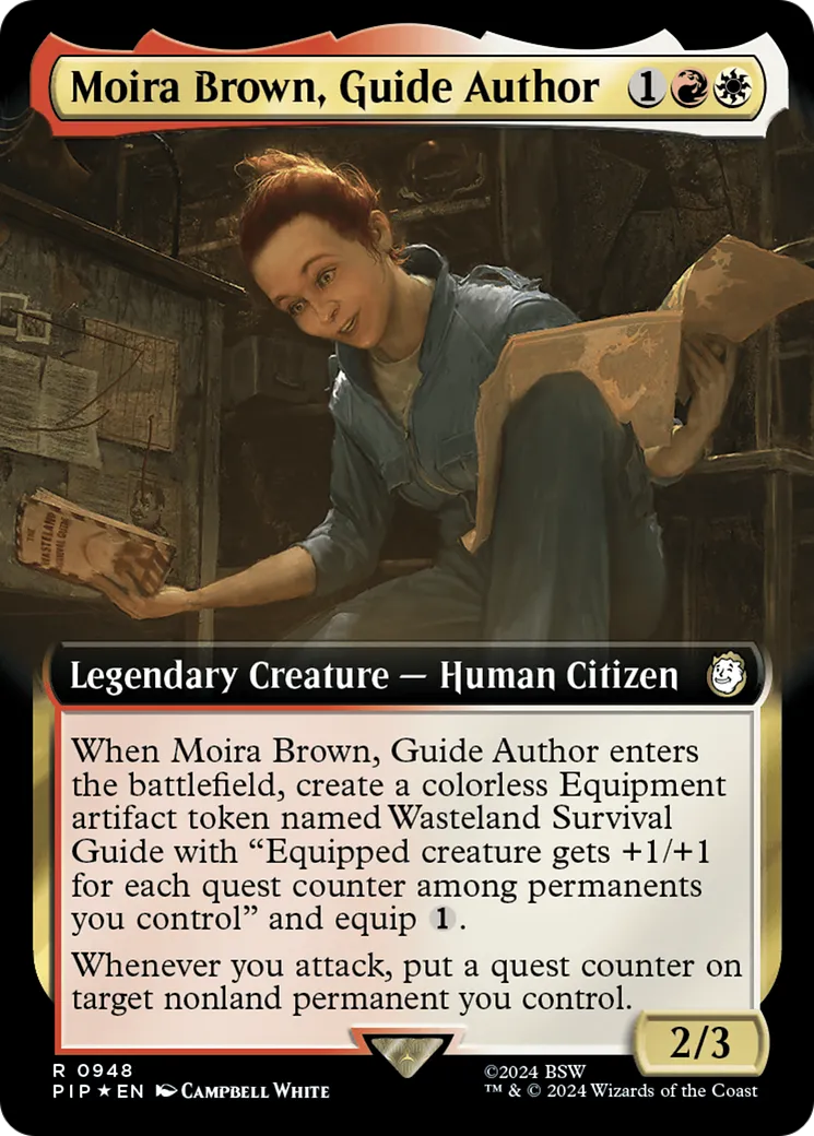 Moira Brown, auteure et guide — Fallout — Magic: The Gathering