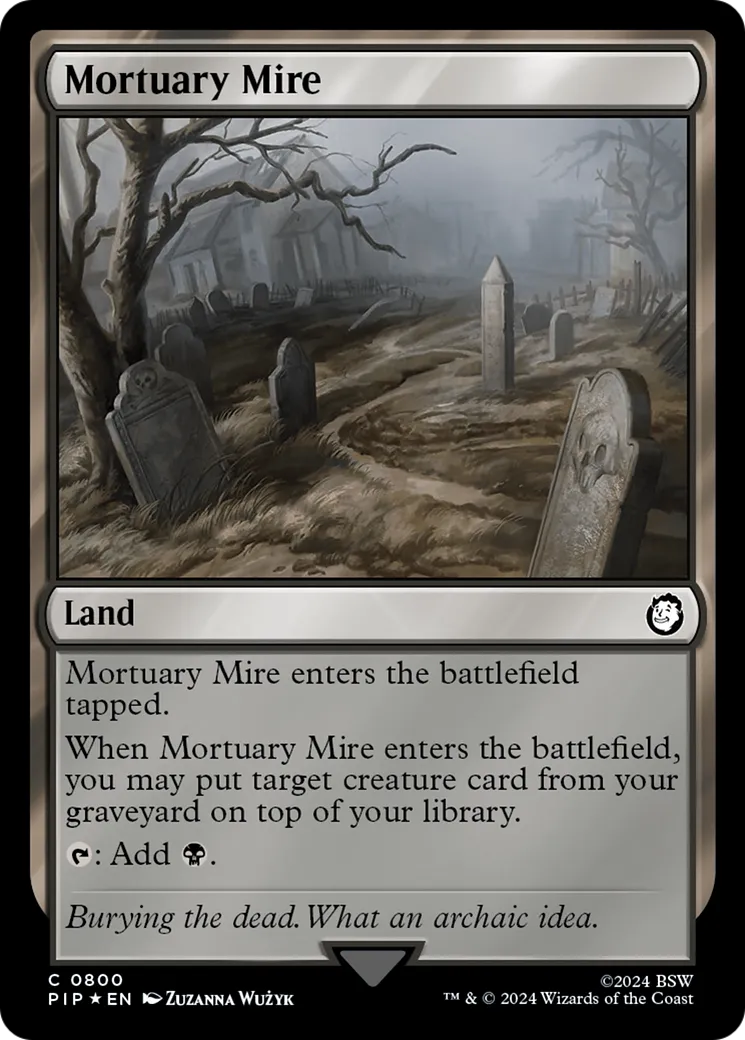 Fondrière mortuaire — Fallout — Magic: The Gathering