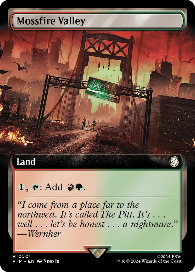 Vallée de Moussefeu — Fallout — Magic: The Gathering