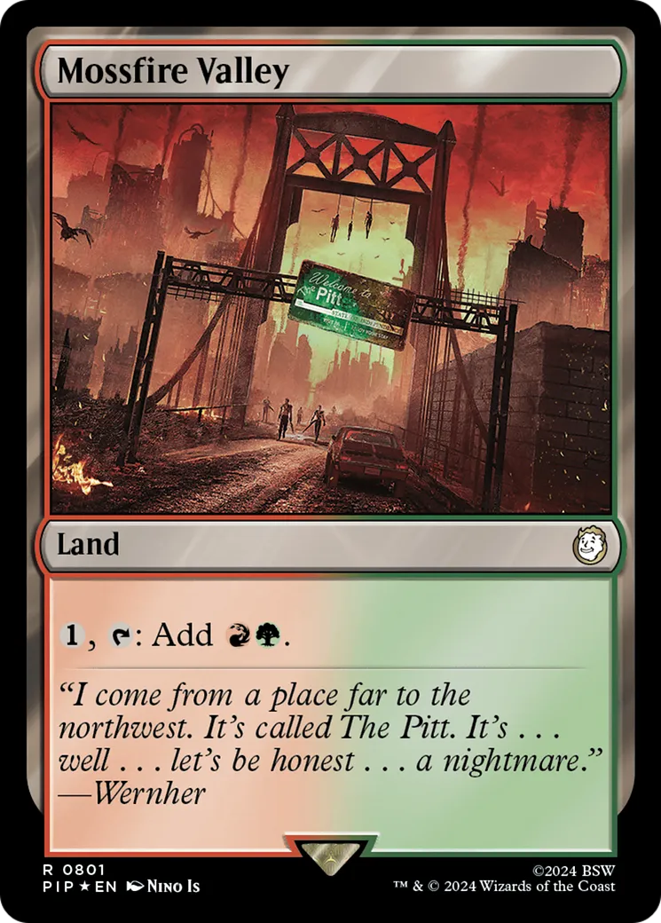 Mossfire Valley — Fallout — Magic: The Gathering