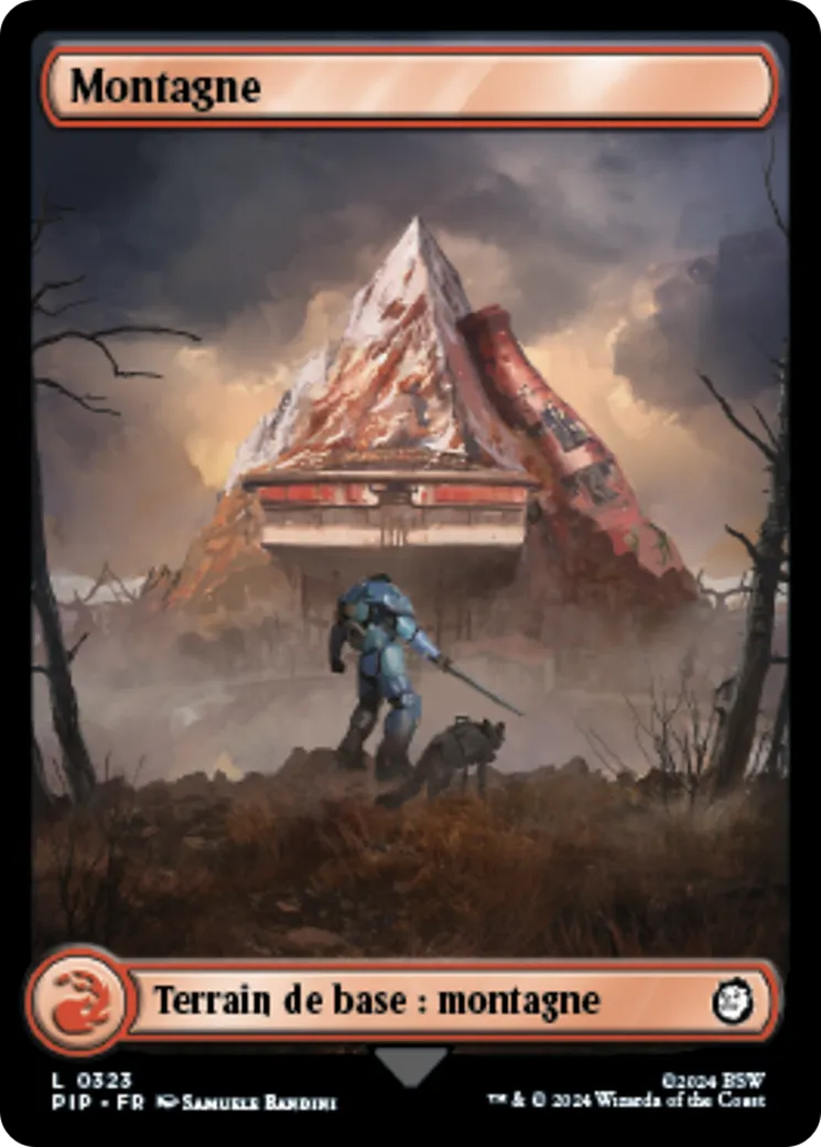 Montagne — Fallout — Magic: The Gathering