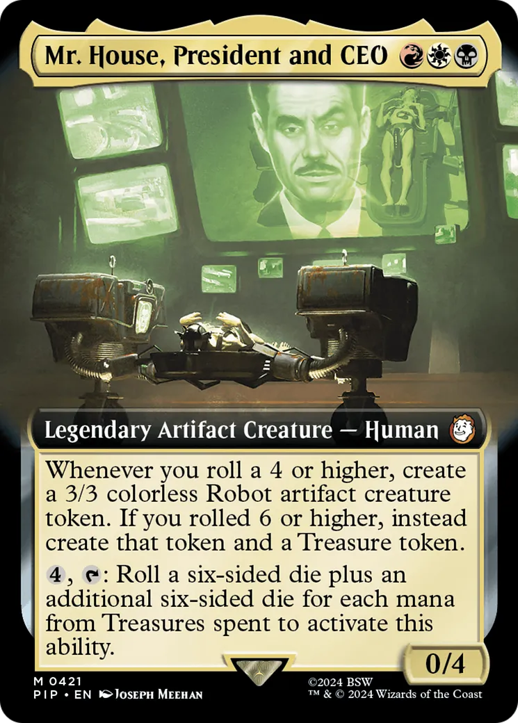 Mr. House, President and CEO — Fallout — Magic: The Gathering