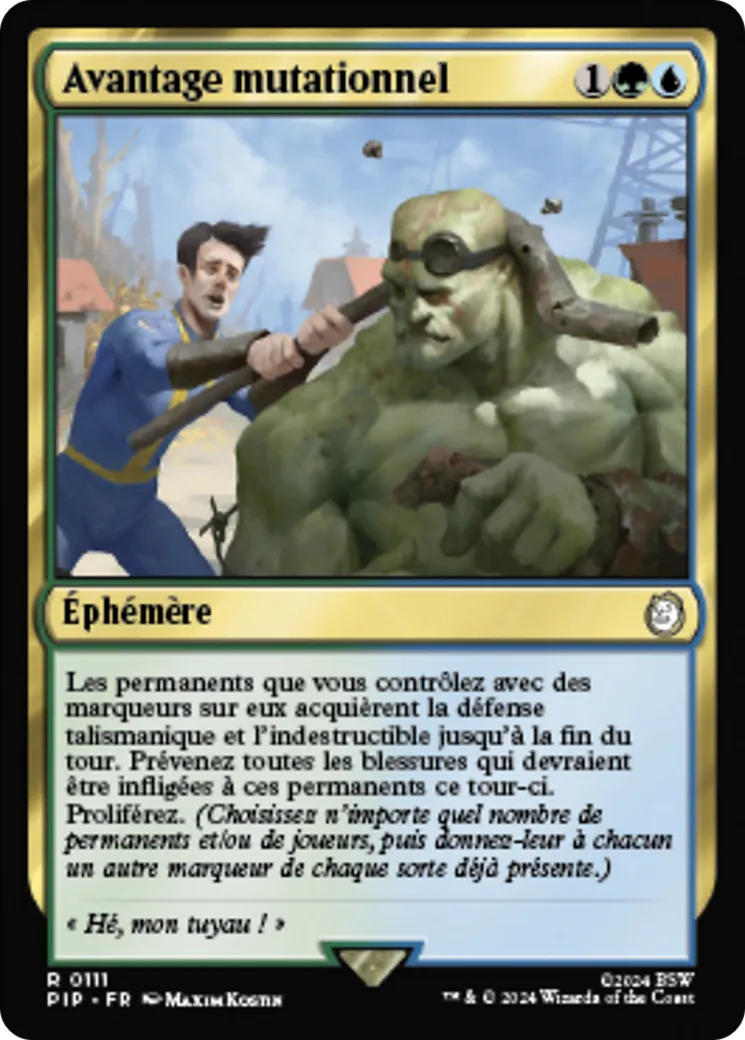Avantage mutationnel — Fallout — Magic: The Gathering