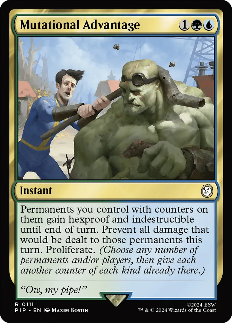 Mutational Advantage — Fallout — Magic: The Gathering