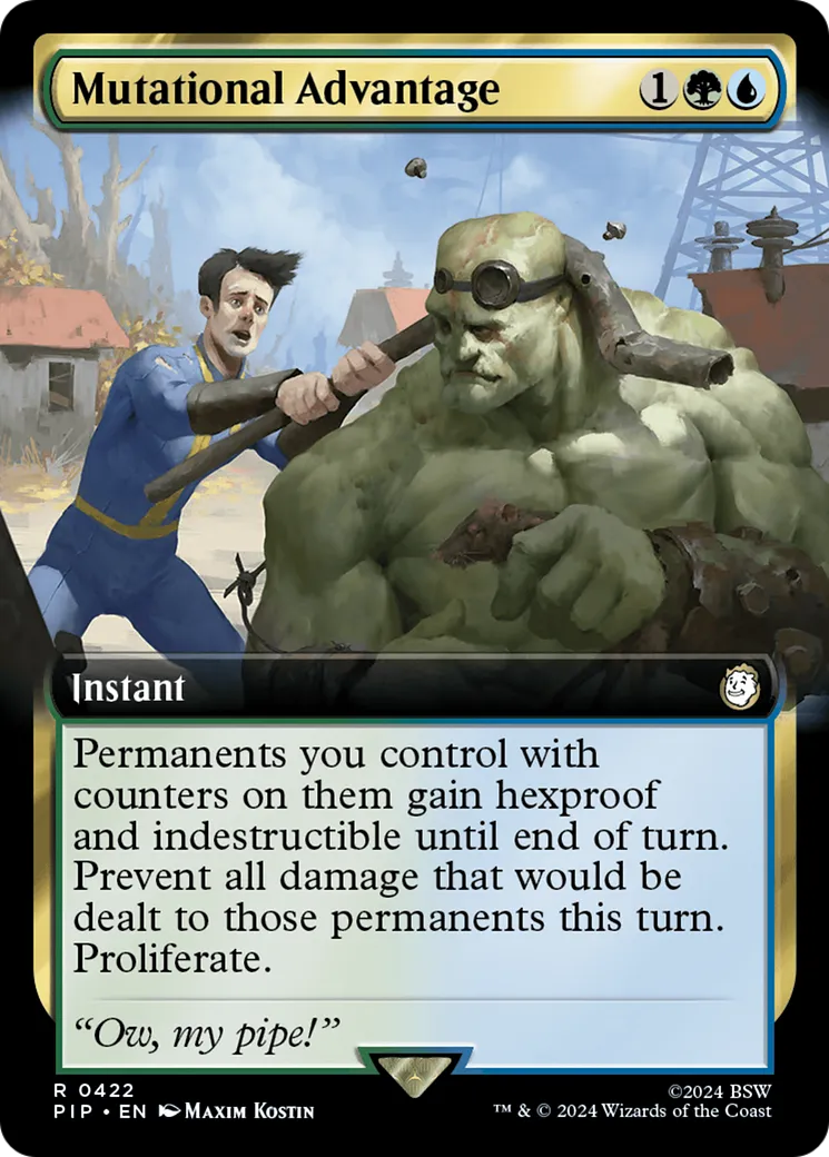 Mutational Advantage — Fallout — Magic: The Gathering