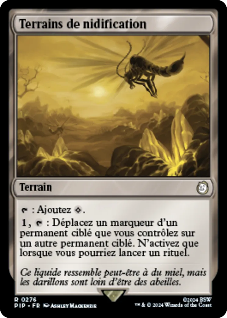 Terrains de nidification — Fallout — Magic: The Gathering