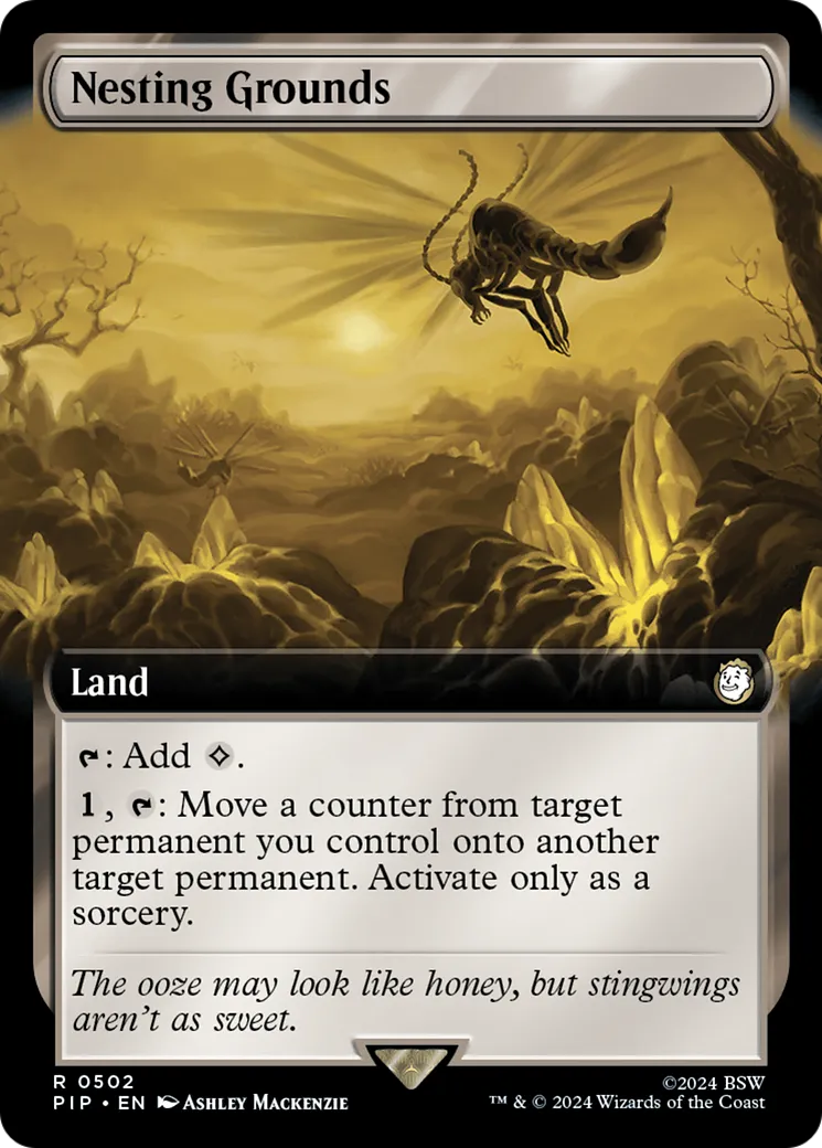 Terrains de nidification — Fallout — Magic: The Gathering