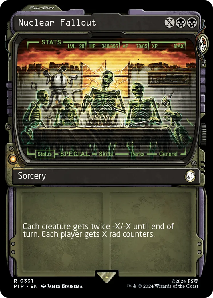Retombées radioactives — Fallout — Magic: The Gathering