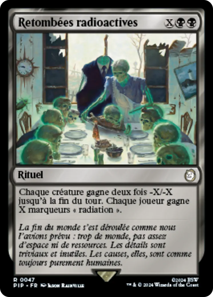 Retombées radioactives — Fallout — Magic: The Gathering