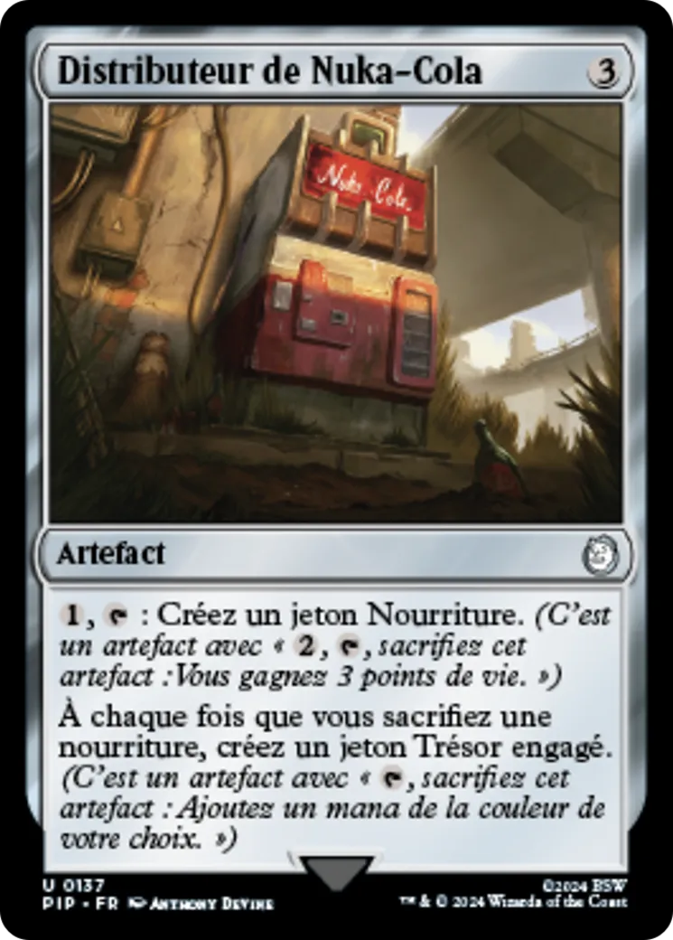 Distributeur de Nuka-Cola — Fallout — Magic: The Gathering