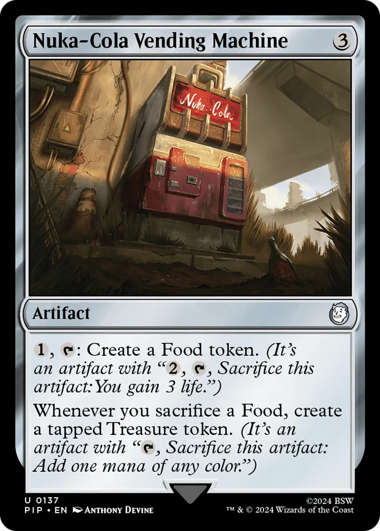 Distributeur de Nuka-Cola — Fallout — Magic: The Gathering