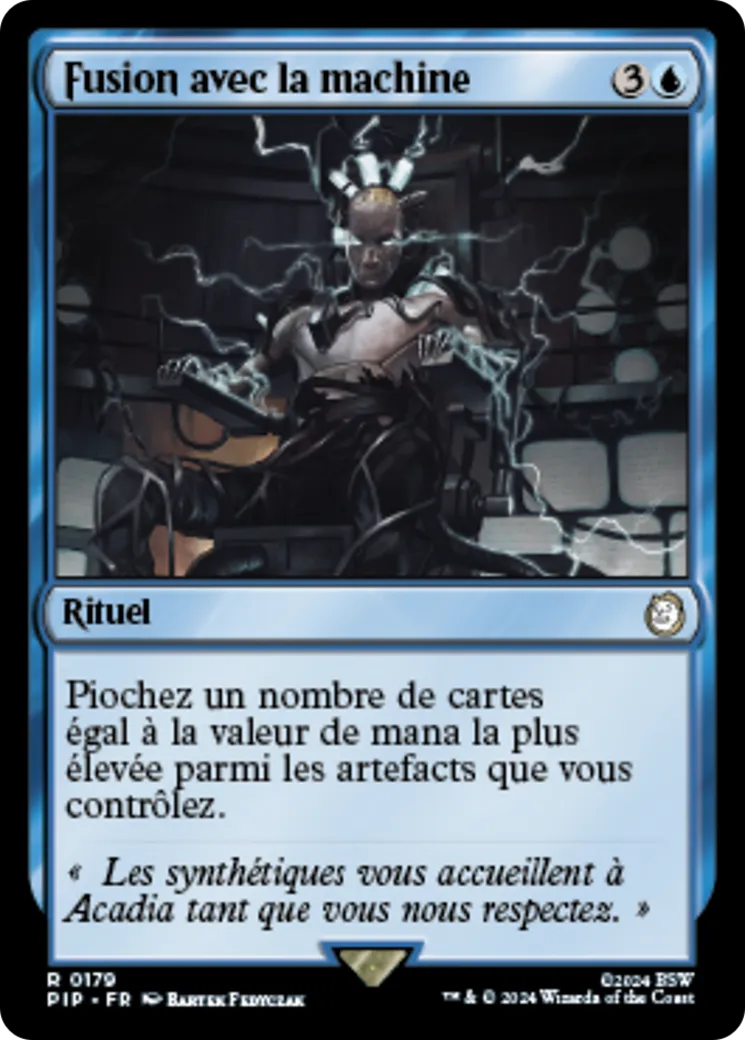 Fusion avec la machine — Fallout — Magic: The Gathering