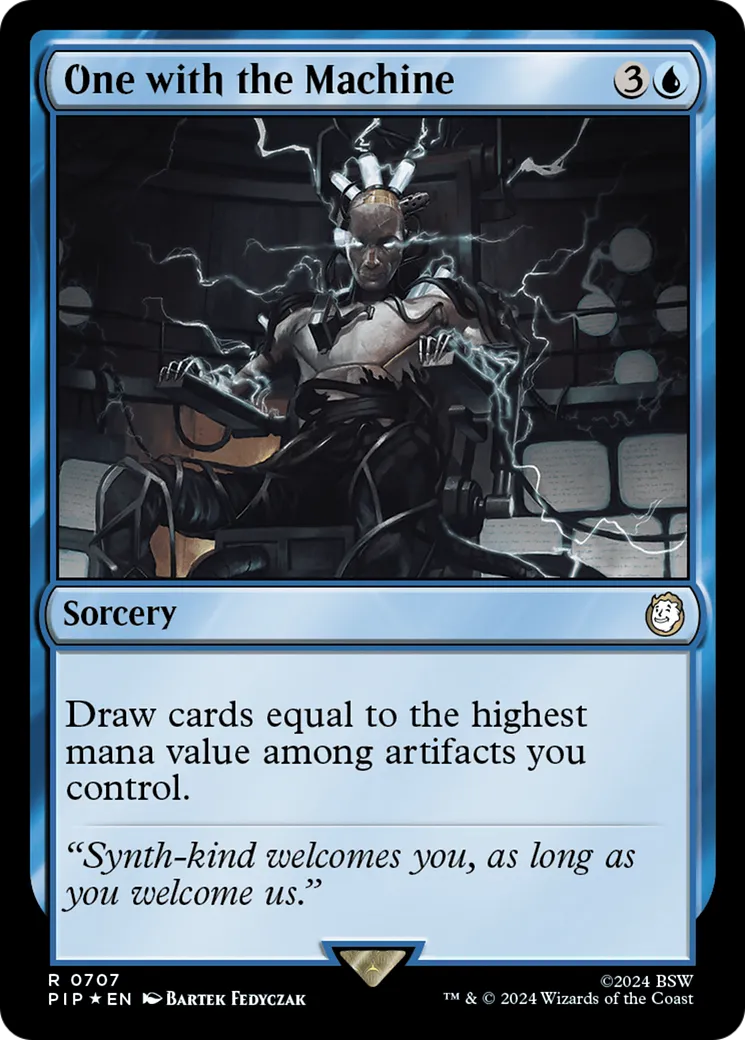 One with the Machine — Fallout — Magic: The Gathering