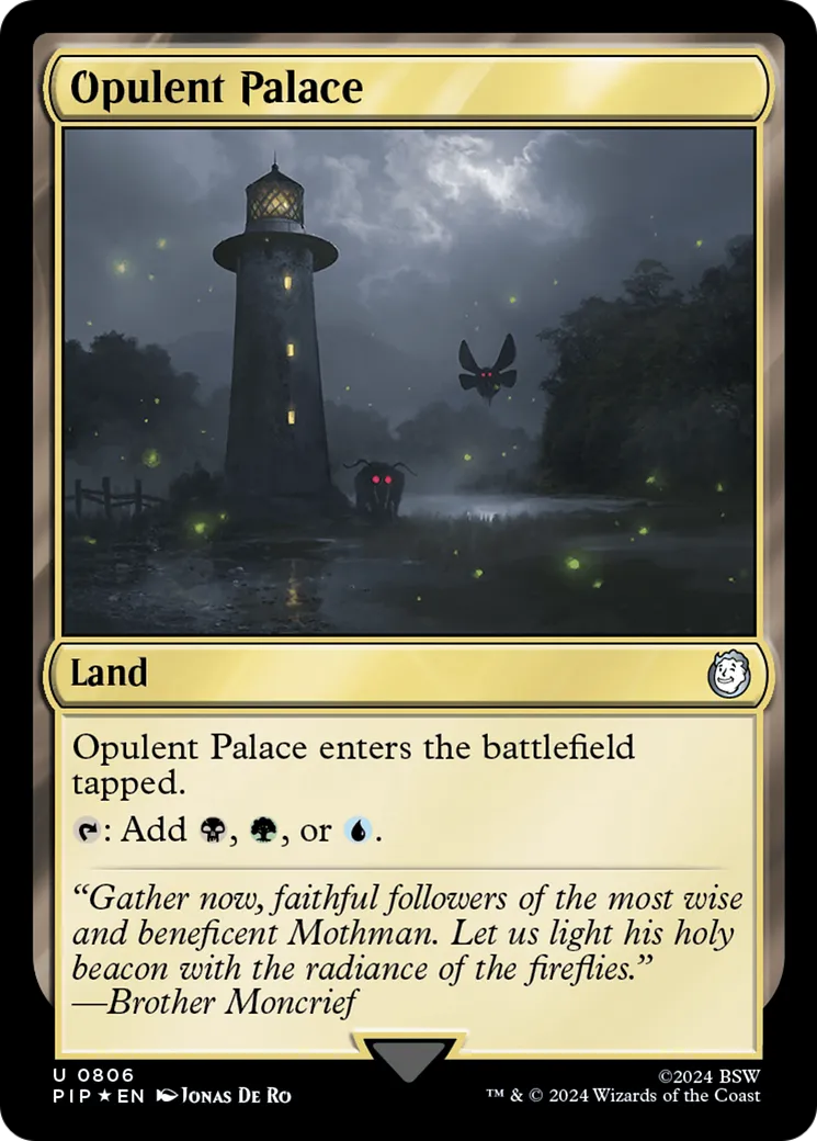 Opulent Palace — Fallout — Magic: The Gathering