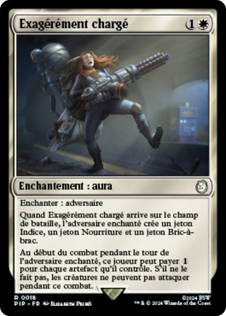 Exagérément chargé — Fallout — Magic: The Gathering