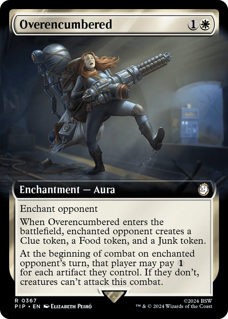 Exagérément chargé — Fallout — Magic: The Gathering