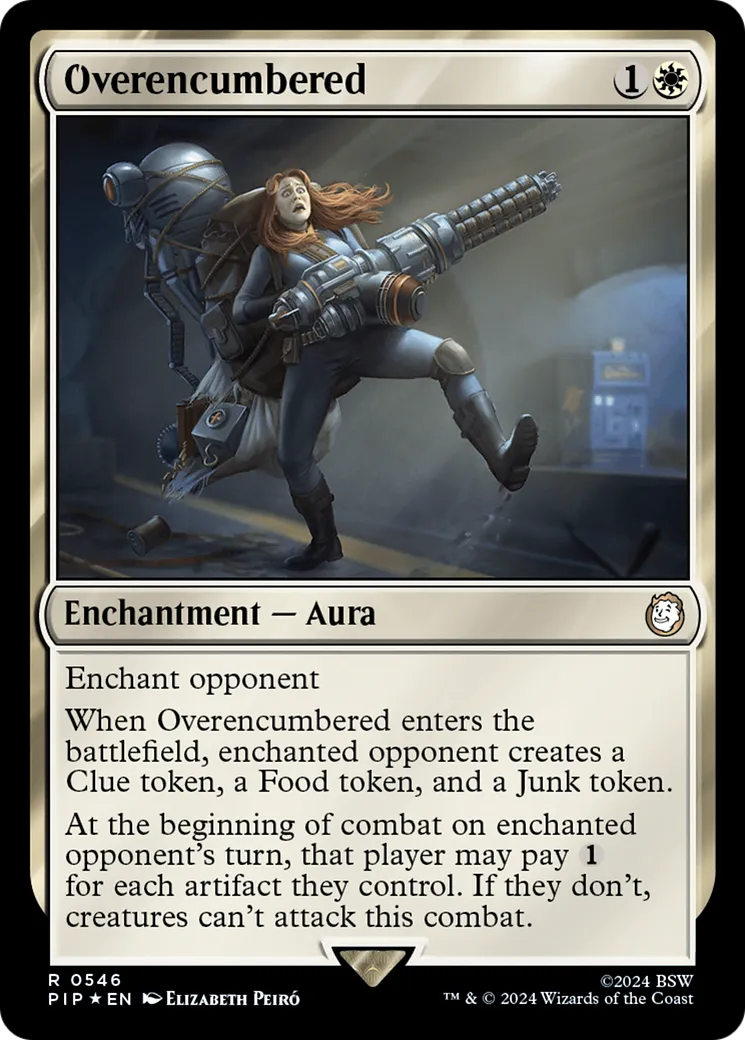 Exagérément chargé — Fallout — Magic: The Gathering